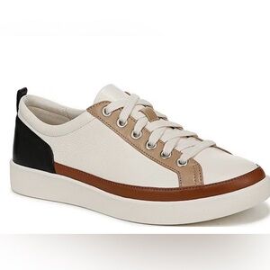 Vionic Women's White, Brown, and Black Sneakers